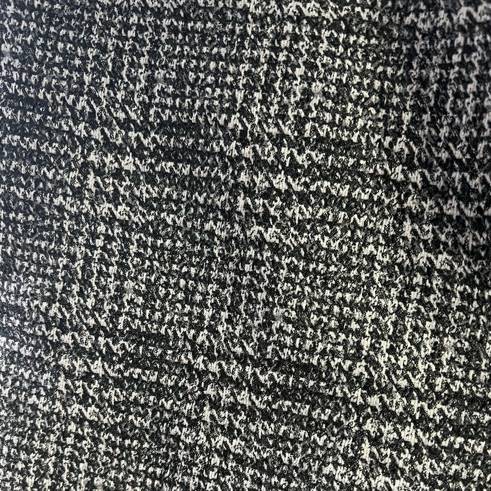 Lightly Worn! Women’s Nanette XL Gray and White Metallic Straight Leg Work Pants - Picture 4 of 6